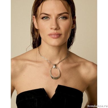 Колье VIDDA, Infinity, металл, VD24.2-02043 серебристый, 50см