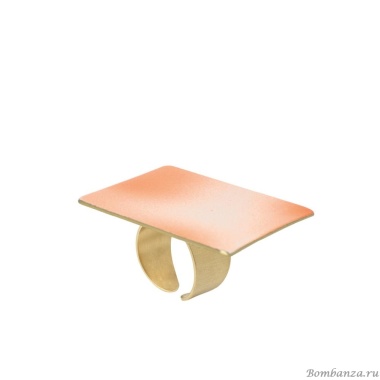 Кольцо Katerina Vassou, Peony, разъемное, геометрический дизайн, KV24.1-308961GORANGE оранжевый