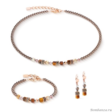 Колье Coeur de Lion, Brown, 2103/10-1100 Колье Coeur de Lion, Brown, 2103/10-1100