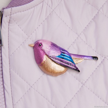 Брошь Shadore, Птичка