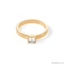 Кольцо Coeur de Lion, Crystal-Gold 19 мм, 0501/40-1816 60