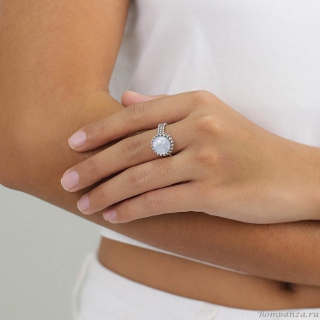 Кольцо Ori Tao, Ozaka, разъемное, с перламутром, OT24.1-19-40351 белый