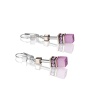 Серьги Coeur de Lion GeoCUBE®, Light Rose, 4016/20-1920. Германия
