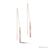 Серьги Coeur de Lion, Rose Gold Lilac 5073/20-0829 Серьги Coeur de Lion, Rose Gold Lilac 5073/20-0829