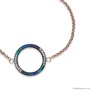 Браслет Coeur de Lion, Blue-Turquoise, 4957/30-0706. Германия