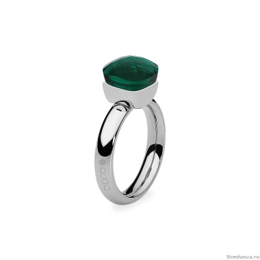 Кольцо Qudo, Firenze emerald 16.5 мм, 610446 G/S