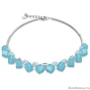 Колье Coeur de Lion, Aqua, 4738/10-2000 Колье Coeur de Lion, Aqua, 4738/10-2000