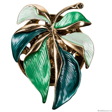 Брошь Shadore, Лист резной