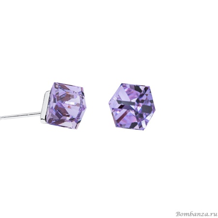 Пусеты Fiore Luna, Violet