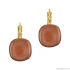 Серьги TARATATA, Manufacture, со смолой, TT-W23-01701-20D коричневый Серьги TARATATA, Manufacture, со смолой, TT-W23-01701-20D коричневый