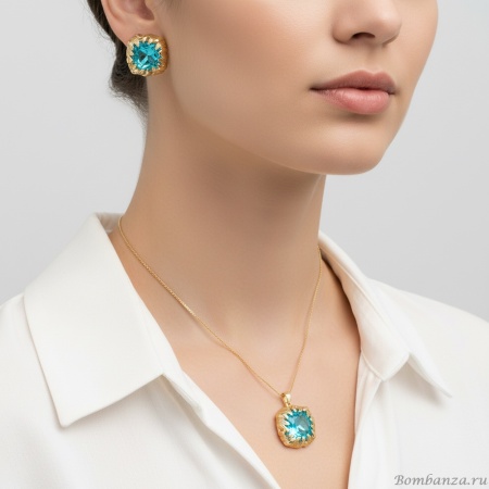 Комплект Fiore Luna, колье+серьги, SG209474E-002 G