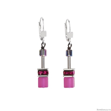 Серьги Coeur de Lion, Multicolour Rainbow, 2838/20-1520 Серьги Coeur de Lion, Multicolour Rainbow, 2838/20-1520