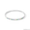 Браслет Coeur de Lion,  Multi-Pastel-Silver 0130/37-1580. Германия