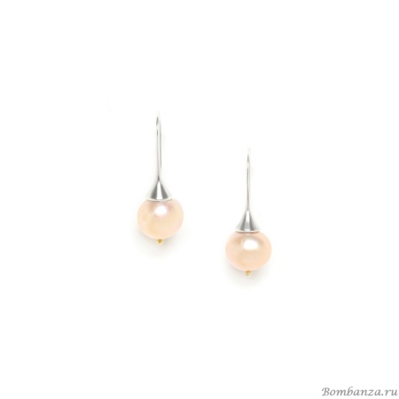 Серьги Nature Bijoux, Ozuka, с жемчугом, NB23.2-12-79025 белый
