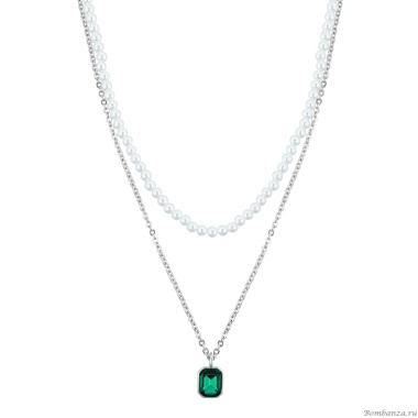 Колье Fiore Luna, EMERALD, BCN08992-07