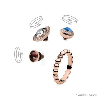 Кольцо Qudo, - База Veroli Gold 16.5 мм 628169 RG Кольцо Qudo, - База Veroli Gold 16.5 мм 628169 RG