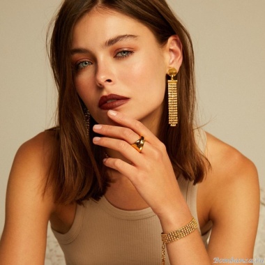 Серьги VIDDA, Eternity, с кристаллами Swarovski, VD23.2-01799 голубой