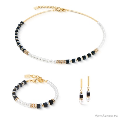 Колье Coeur de Lion, Black, 4354/10-1300 Колье Coeur de Lion, Black, 4354/10-1300