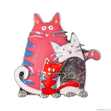 Брошь Shadore, Котики