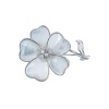 Брошь Цветок Natural shell, XR06426A2 S