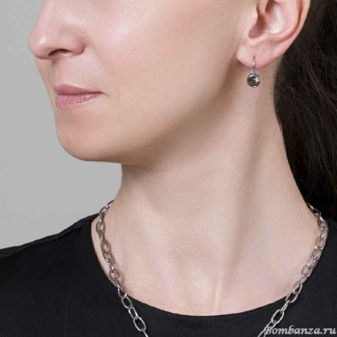 Серьги Dyrberg Kern, MADU SS GREY, 450141 Серьги Dyrberg Kern, MADU SS GREY, 450141