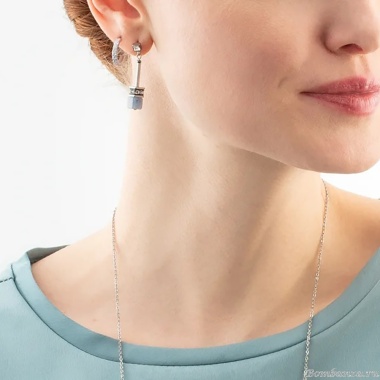 Серьги Coeur de Lion, Hoop Crystal-Silver 15мм, 0146/23-1817 Серьги Coeur de Lion, Hoop Crystal-Silver 15мм, 0146/23-1817