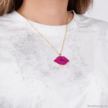 Колье Moon Paris, Ringo, "Искушение", с кристаллами, MR-24.05-012 лиловый