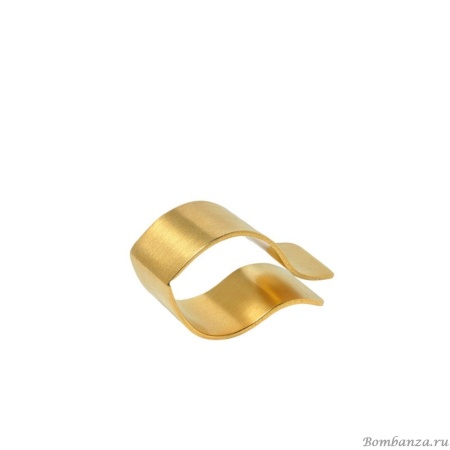 Кольцо Katerina Vassou, Summer, абстрактная рыбка, KV23.2-307701 золотистый