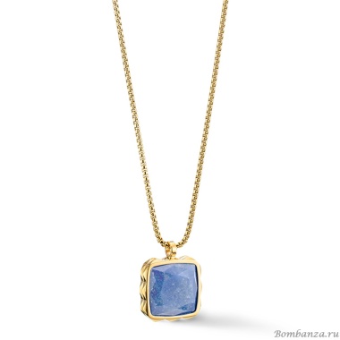 Колье Coeur de Lion, Blue-Gold, 1200/10-0716 Колье Coeur de Lion, Blue-Gold, 1200/10-0716