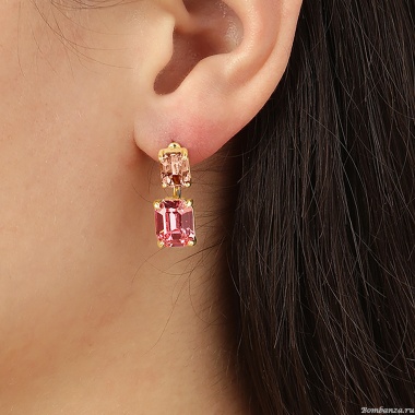 Серьги Dyrberg Kern, TETI SG LIGHT ROSE / PEACH, 460006 Серьги Dyrberg Kern, TETI SG LIGHT ROSE / PEACH, 460006