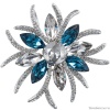 Брошь Самоцвет Чешский
горный хрусталь, BR13756M BL/S