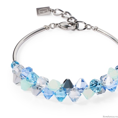 Браслет Coeur de Lion, Blue-Aqua, 2038/30-0737 Браслет Coeur de Lion, Blue-Aqua, 2038/30-0737. Германия
