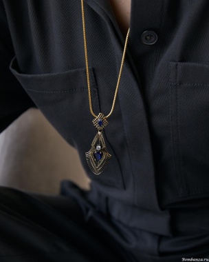 Колье/Брошь Fiore di Firenze RAGNO ART DECO SP310721 TANZANITE Колье/Брошь Fiore di Firenze RAGNO ART DECO SP310721 TANZANITE