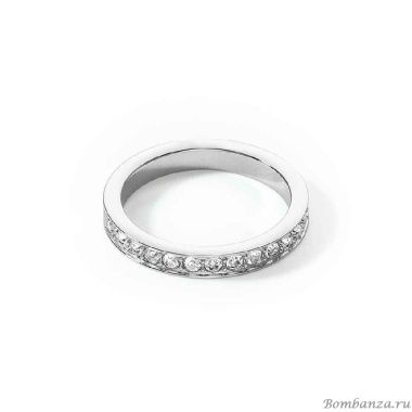 Кольцо Coeur de Lion, Crystal-Silver, 0127/40-1817 54 Кольцо Coeur de Lion, Crystal-Silver, 0127/40-1817 54