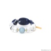 Браслет Nature Bijoux, Arctique, стрейч, содалит, говлит, аквамарин, NB25.1-13-44100 синий Браслет Nature Bijoux, Arctique, стрейч, содалит, говлит, аквамарин, NB25.1-13-44100 синий