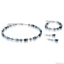 Серьги Coeur de Lion, Blue-Aqua, 2838/20-0737. Германия