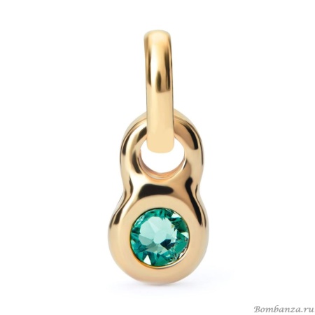 Подвеска UNOde50 , Hazte Uno, с золотом, Hazte Uno (Personalization), CHA0180VRDORO0U