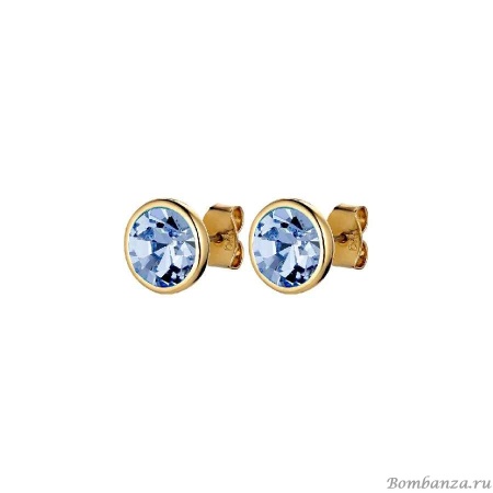 Серьги Dyrberg Kern, DIA SG LIGHT SAPPHIRE, 440169