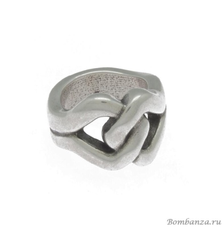 Кольцо Ciclon, металл, CN-181507 (серебристый, 18)