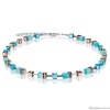 Колье Coeur de Lion GeoCUBE®, Aqua, 4016/10-2000