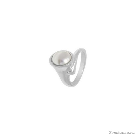 Кольцо VIDDA, Treasure, с жемчугом, VD22-01524 серебристый, 17,5