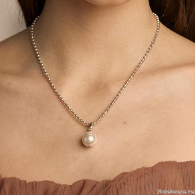 Колье VIDDA, Pearl, с жемчугом, VD23-01657 белый, 50см Колье VIDDA, Pearl, с жемчугом, VD23-01657 белый, 50см