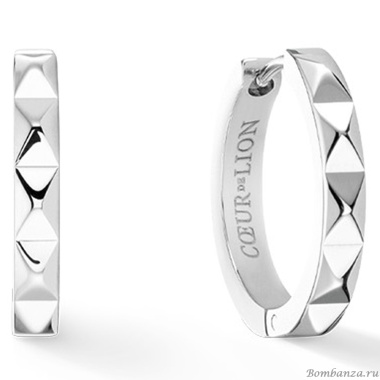 Серьги Coeur de Lion, Silver, 0134/23-1700 Серьги Coeur de Lion, Silver, 0134/23-1700