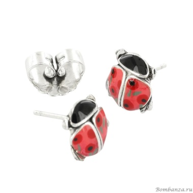 Пуссеты TARATATA, Cox, с цветной смолой, TT-T25-04913-103 красный