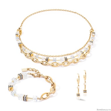 Колье Coeur de Lion, White-Gold, 4523/10-1416