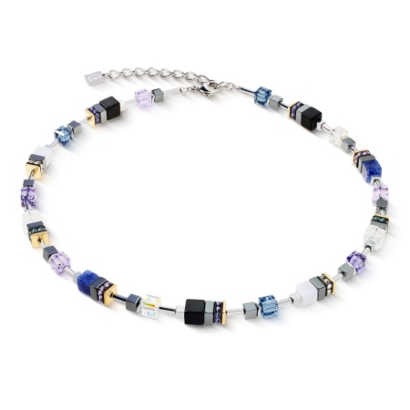 Колье Coeur de Lion, Blue-Purple, 3017/10-0708