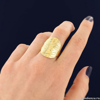 Кольцо TARATATA, Instinct, разъемное, металл, TT-H25-10427-20D золотистый