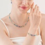 Браслет Coeur de Lion, Blue-Green 4562/30-0705. Германия
