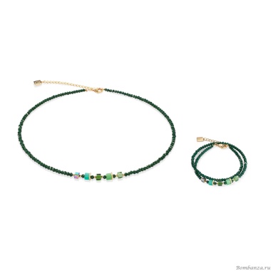 Колье Coeur de Lion, Green, 4464/10-0500 Колье Coeur de Lion, Green, 4464/10-0500