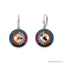 Серьги Coeur de Lion, Multicolour Winter 4836/20-1541. Германия